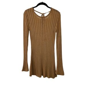 27 Cider Open Back Sweater Dress